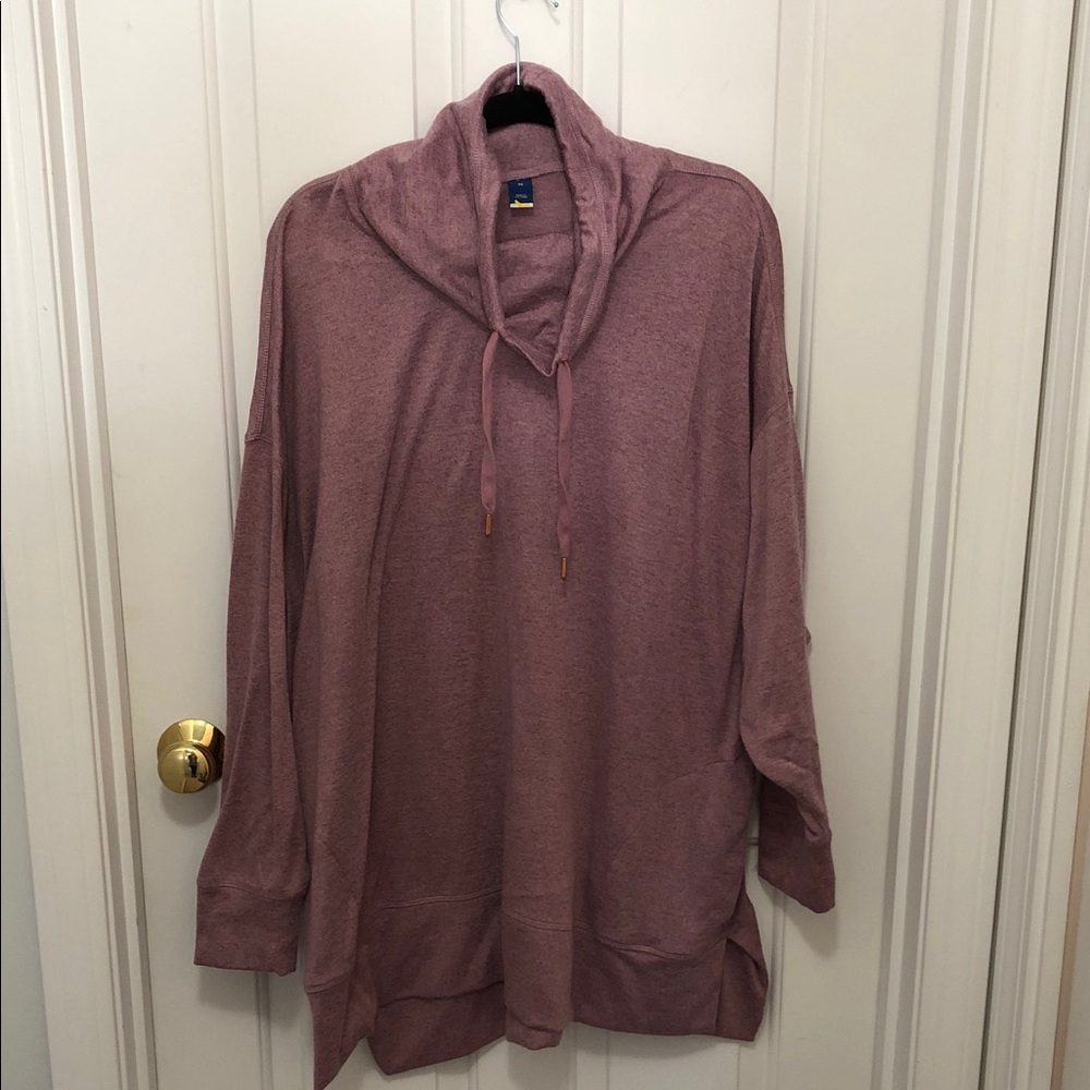 Old Navy Cozy Pink Cowl Neck tunic